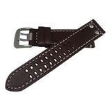 Hadley-roma Ms915 Correa De Luminox® Estilo Piel Replacement