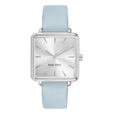 Reloj Nine West, Para Mujer, Con Correa, Celeste