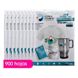 900 Hojas Papel Para Sublimacion A4 Light 80g Colormake