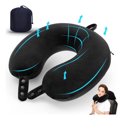 Almohada En Forma De U Almohada Cervical Blanda De Viaje