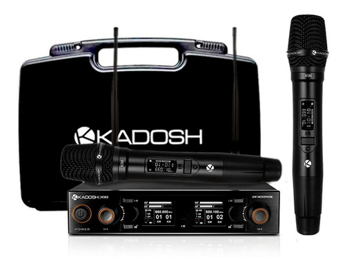 Microfone Kadosh Kdsw-502m Sem Fio Duplo