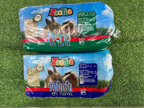 Alfalfa O Heno En Rama Zootec X500gr