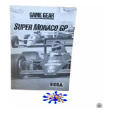 Super Monaco Gp Manual Original Game Gear