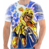 Camiseta Camisa Personalizada Cavaleiros Do Zodíaco Shiryu 8