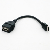 Cable Otg Datos V8 Micro Usb Macho A Usb 3.0 Hembra