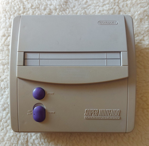 Console Super Nintendo Snes Baby C/ 1 Controle + Brindes 