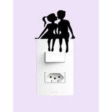 Adesivo Decorativo Parede Interruptor Tomada Casal 3pc G011