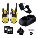 Motorola Mh230r Walkie Talkie Black&yellow