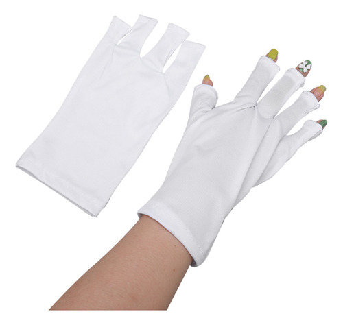 Guantes Manicuria Protectores Rayos Uv Gadnic Cabina D Uñas 