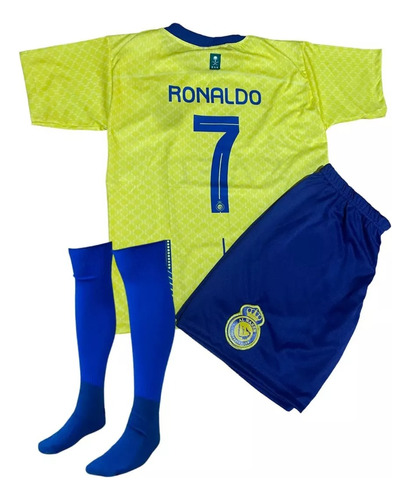 Uniforme Infantil Kit Camisa Shorts E Meião