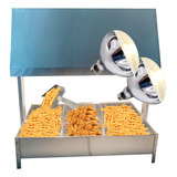 Conservador Aquecedor De Batatas Fritas 10l Grande + Brinde