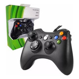 Controle Compatível Para Xbox 360 Com Fio Pc 2 Em 1