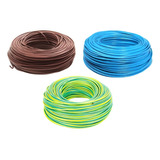 Cable Unipolar 2,5 Mm Normalizado Iram X 3 Rollos De 25 Mts