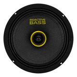 Bocina Tipo Set De Medios Rangos Reactive Bass Rbt-6502s Para Carros, Pickups & Suv Color Negro De 4 6.5  X 6.5  X 6.5   X 4 Unidades 