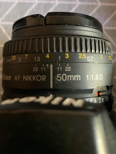 Lente Nikkor Nikon Af 50mm 1:1.8 D