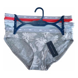 Set De 3 Calzón Bikini Tommy Hilfiger Original Talla S