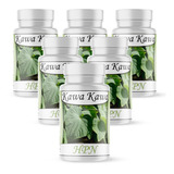 Kawa Kawa (piper Methysticum) Kit 6 Potes 60 Cápsulas 500mg