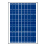 Panel Solar Plm-040-p-36 40w Paneles Solares Fema Color Azul