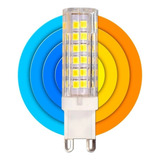 Lampara Led Bipin 6w Rosca G9 220v Calido Frio Iluminacion