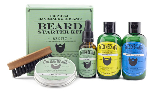 Golden Beards Kit Para El Cuidado De La Barba