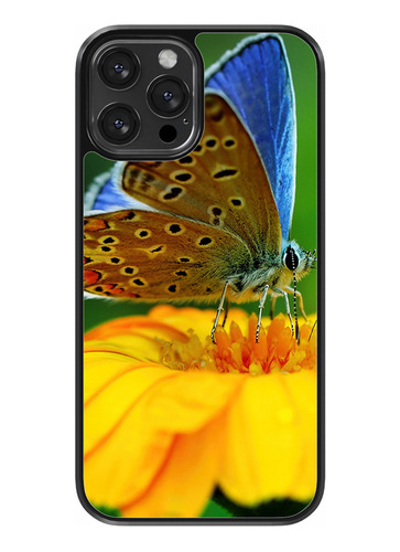 Funda Diseño Para Motorola Mariposas Con Flores #5