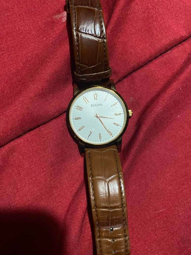 Reloj Bulova Genuine Leather