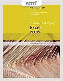 Bundle New Perspectives Microsoft Office 365  Y  Excel 2016 