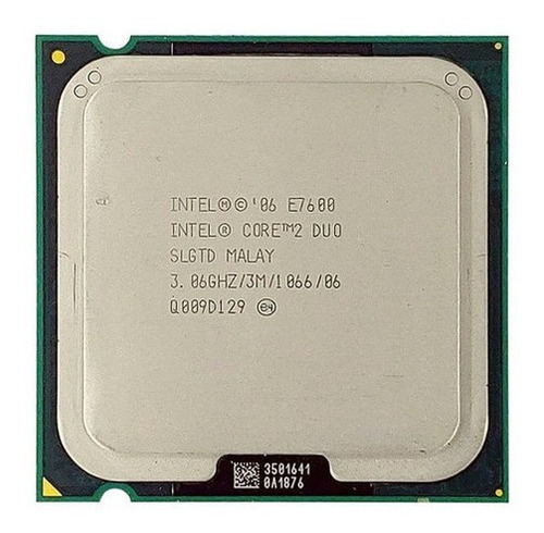 Processador Core 2 Duo E7600 3,06ghz 3mb 1066 Lga 775 ¨
