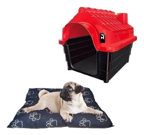 Cama Cachorro Caminha Pet 100% Lavável E Casinha N2 Filhote