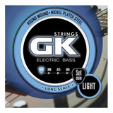 Encordado Gk 2070 Round Wound Nickel Steel 040-095 Light