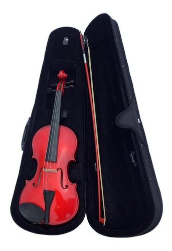 Violin Pearl River Estudiante 4/4 Tinto Con Estuche Mv005rw