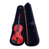 Violin Pearl River Estudiante 4/4 Tinto Con Estuche Mv005rw