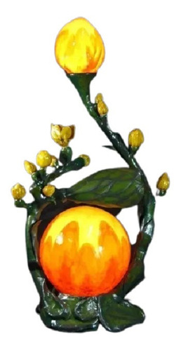 Lámpara Art Nouveau Cactus 1903 Reproduc. Tipo Gallé Aanba