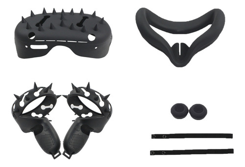 Kit Protector Facial Capa Control Grips Para Oculus Quest 2