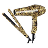  Duga Kit Secador + Plancha Animal Print