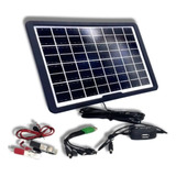 Panel Solar 15w Portátil Puerto Usb Cargador Celular