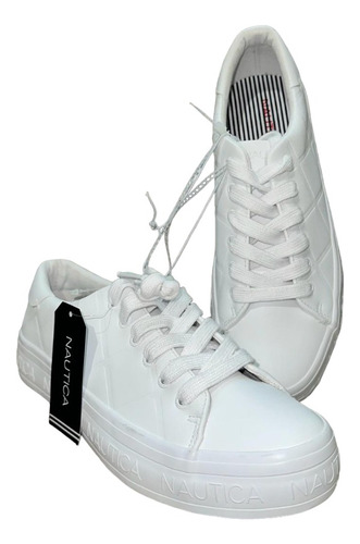 Tenis Nautica Blancos Dama