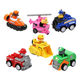 Paw Patrol Patrulla Canina Set Vehículos Friccion Muñecos X3