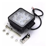 Luces Foco Led Neblinero 27w 9 Led 4x4 Auto Camión Cuadrado