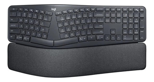 Teclado Bluetooth Logitech K860 Qwerty Español Color Negro