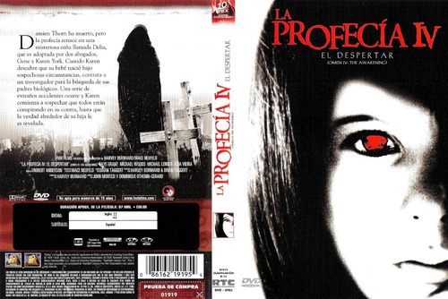 La Profecía 4 El Renacer - Terror - Dvd