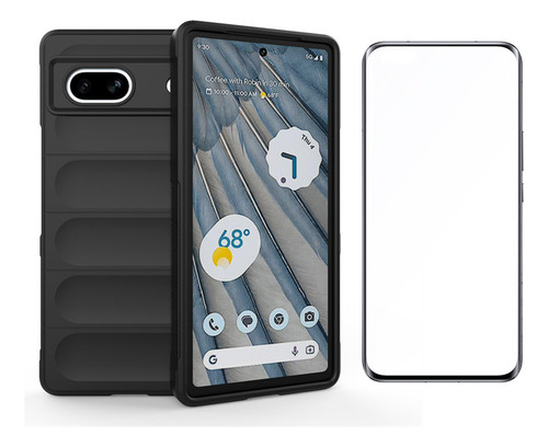 Funda For Google Pixel 6a 7 7a Pro Tener Vidrio Membrana