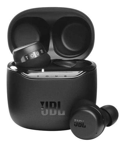 Fone De Ouvido Tour Pro+ Tws Bluetooth Sem Fio Preto Jbl