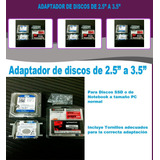 Adaptador De Discos  2.5 A 3.5