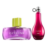 Perfume Girlink + In Love Cyzone Dama O - mL a $640