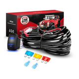 W Kit De Arnés De Cableado De Barra Led 14awg Heavy Duty 12v