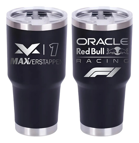 Termo De Max Verstappen F1 Red Bull Racing 30oz Grabadolaser