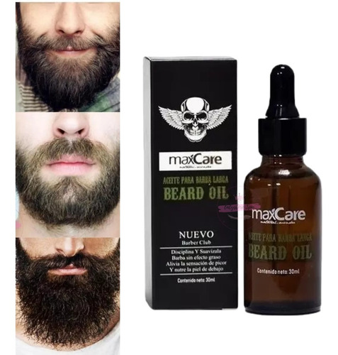 Maxcare® Aceite Para Barba Suaviza Y Nutrición Profunda 30ml