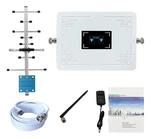 Kit Repetidor Amplificador Señal 4g 3g 2g Omnid Y Panel