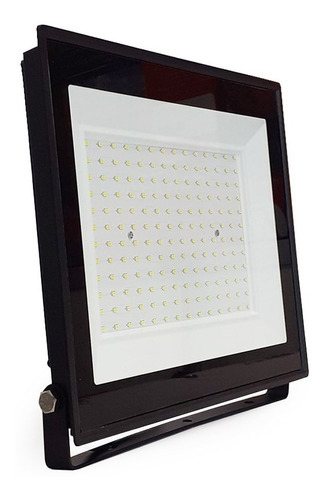 Proyector Reflector Led 150w Frío Intemperie Interelec Color De La Carcasa Negro Color De La Luz Blanco Frío